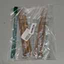 7 Pairs Bamboo Knitting Needles Set, Bamboo Natural, Long Wooden Knitting Needle, Single Point Straight Wood Needles, Wooden Knittings Needle for Beginners for Making Sweater, Shawl, Scarf