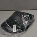 Thin Gel Seat Cushion for Car Seat, Office Chair, Wheelchair, Golf Cart - Non-Slip Car Seat Cushions with 0.7 Inch Gel - Sciatica & Coccyx Pain Relief (Fabric, Black)