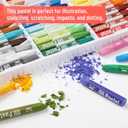 Mr. Pen- Oil Pastels for Artists, 45 Pack, Assorted Colors, Hexagonal Oil Pastel Sticks for Paper, Canvas, Black Paper & Wood, Smooth Blending Pastels for Beginners, Students & Professional Artists