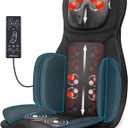Snailax Shiatsu Neck & Back Massager with Heat and Compression, Full Body Massage Chair Pad, Seat Massager, Chair Massager, Gifts