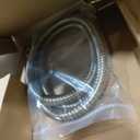 Delta Modern 14 Series Round Rain Shower System Faucet Set, Rainfall Brushed Gold Shower Head and Handle Set, Valve Trim Kit, 10 Inch, Champagne Bronze 342702-CZ