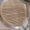 Cambridge Casual Mosko Wood Bar Outdoor Dining Table, Natural Teak