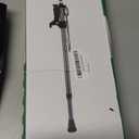 Hold 440 Lbs Walking Cane for Men & Women Aluminum Alloy Lightweight Height Adjustable Walking Stick Heavy Duty Foldbale Free Standing Cane with LED for Seniors Adults (Black)