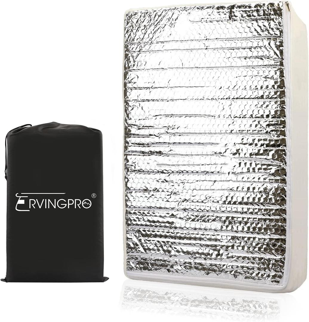 RV Skylight Insulator 14" x 22" RV Vent Insulation for Vent Inside Camper Trailer, with Storage Bag