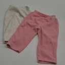 Gerber Baby Girls' 2-Pack Microfleece Pants 12M