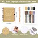 Honoson 30 Sets/60 Pcs Teacher Appreciation Gifts May You Be Proud the Work Notebook with Ballpoint Pen Nurse Appreciation Notebooks Thank You Gifts for Staff Teacher Coworker Volunteer (Vivid Color)