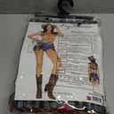 Leg Avenue Women’s 5 PC Playful Cowboy Halloween Costume with Red Bandana Size Large