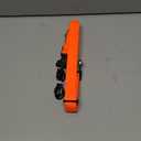 Illumifun Light Up Collar for Dogs, USB Rechargeable LED Dog Collar, Adjustable Safety Collar Light for Walking at Night (Orange, Large)