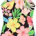 Kanu Surf Girls Jasmine Beach Sport Halter One Piece Swimsuit (3T, Darcy Multi)