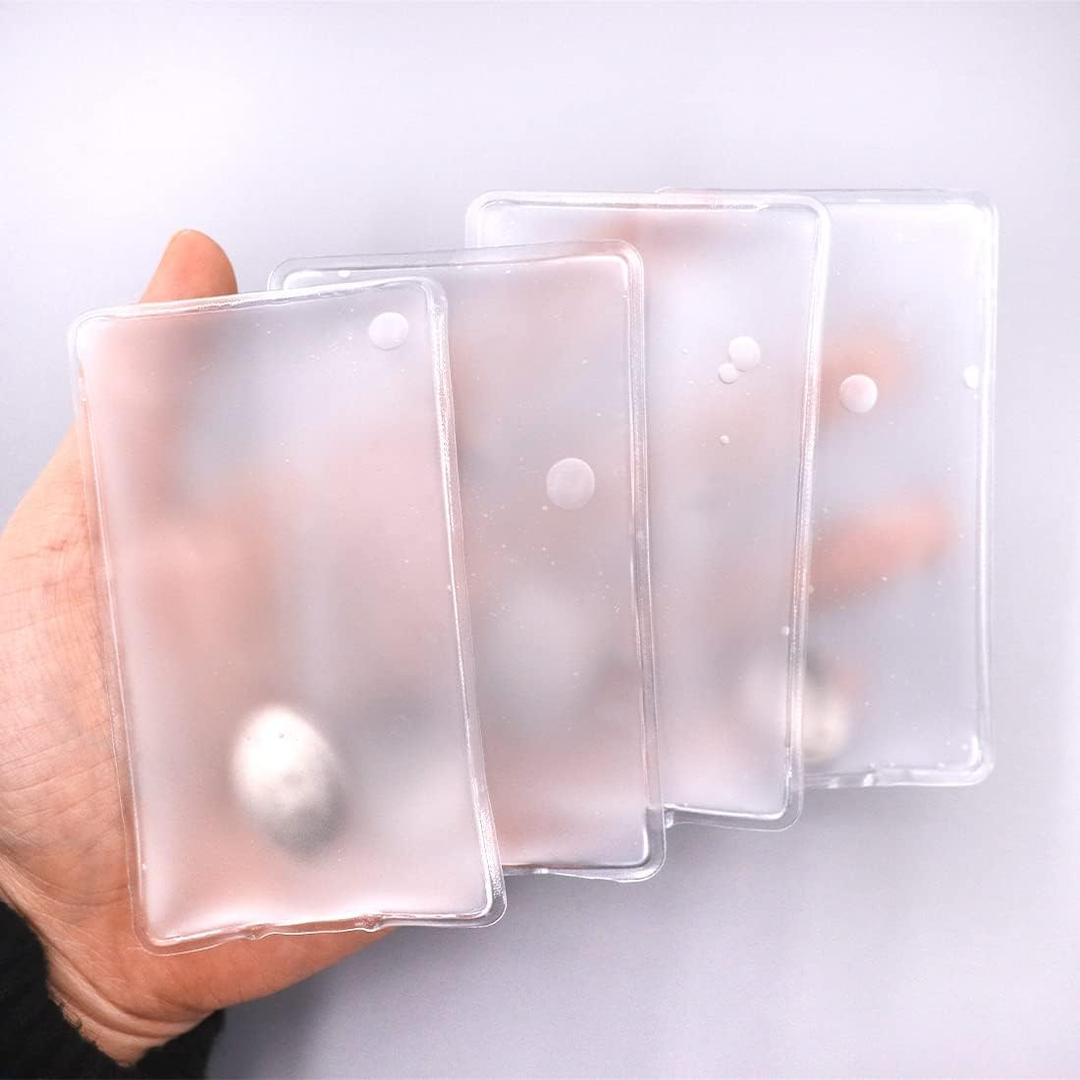 Reusable Click Instant Heat Packs, Pocket Hand Warmers, Snap It Hot/Cold Gel Heating Pad for Adults & Kids, Instant Hot Pad, Hot Compress, Hand Click Gel Warmers for Body