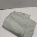 sancua Round Tablecloth - 60 Inch - Water Resistant Spill Proof Washable Polyester Table Cloth Decorative Fabric Table Cover for Dining Tables, Buffet Parties and Camping, Sage Green