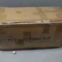 Single Acting Hydraulic Pump 6 Quart Hydraulic Power Unit 12V DC Hydraulic Pump (Plastic Oil Reservoir Single Acting 3200 PSI) SAE#6 Connector for Dump Trailer Car Lifting