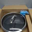 Henckels Paradigm Ceramic 12-inch Stainless Steel Dual Performance Fry Pan with Lid