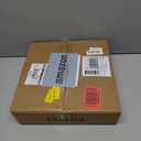 RRQ 4.00-6 Flat Free Tire and Wheel, 13" Solid Wheelbarrow Tire with 1.75" Centered Hub and 3/4" Bearings(Comes with 5/8" ID Iron Tube Adapter), for Garden Cart, Trolley, Wheelbarrow Wheel Replacement