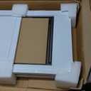 VEVOR Dog Door for Sliding Glass Door, 91 to 96 in Adjustable Height, Aluminum Alloy Frame with Metal Rotating Hinges, Lock Design, 13 5/8 x 23 5/8 in Flap, Sliding Glass Pet Door for Renters