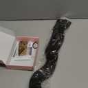 REECHO Hair Extensions, 11PCS Clip in Hair Extensions 24" Long Straight hair extensions HE005 Natural Soft Synthetic Hairpieces for Women  Black Brown