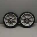 2pcs Rear Wheel Replacement for MTD Troy- Bilt 734-04019 734-04127 12 X 2.125 S-Wave Lawn Mower