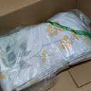 XTMYI 63 Inch Length Sage Green Window Curtains for Bedroom 2 Panels,Room Darkening Watercolor Floral Leaves 80% Blackout Flowered Printed Curtains for Living Room with Grommet,1 Pair Set