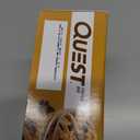 Quest Nutrition Chocolate Chip Dough Cookie Protein Bars, 21g Protein, 1g Sugar, 4g Net Carb, High Fiber, Gluten Free, Keto Friendy, 12 Count