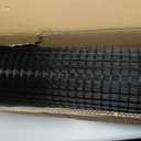 Tongmo 24" x 100' Black Hardware Cloth, 1inch Mesh Chicken Wire Fence, 19 Gauge Vinyl Coated Wire and Welded Wire Roll,Garden Fence, Poultry Netting for Rabbit/Duck/Chicken Coop