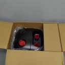 264GPH Canister Filter, 4-Stage External Aquarium Filter Ultra-Quiet Water Circulation Cleaning Machine with Media for Fish Tanks and Aquariums Up to 75 Gallons (264GPH) (Black)