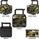 Camouflage Car Seat Organizer for Men, Waterproof Backseat Storage Bag with Multi-Pockets, Heavy-Duty Tactical Gear for Truck SUV Off-Road Travel Accessories