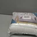 Oubonun 12 x 20 Throw Pillow Inserts, Firm and Fluffy Decorative Square Pillows for Couch Bed Sofa with Soft Cotton Cover White Cushion with Down Alternative Pack of 2