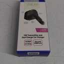 ZGear FM Transmitter and Fast Charging Car Charger 12 watt 2.4 amp Aux & USBport