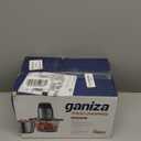 GANIZA Food Processors, Electric Food Chopper with Meat Grinder & Vegetable Chopper - 2 Bowls (8 Cup+8 Cup) with Powerful 450W Copper Motor - Includes 2 Sets of Bi-Level Blades for Fruits/Meat/Nuts (Black)