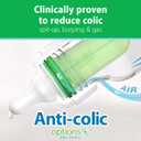 Dr. Brown's Anti-Colic Options+ Narrow Glass Baby Bottle with Level 1 Slow Flow Nipple, BPA-Free, 4 oz/120mL, 4-Pack