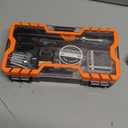 Soldering Iron Premium Kit, 60W Soldering Gun with Ceramic Heater, 12-in-1 Soldering Tool, Adjustable Temperature 200 to 450C, Includes Soldering Iron Tip, Solder Wire, Pump and Paste (orange)