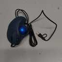 Wired Trackball Mouse with RGB Lighting, Ergonomic Thumb Control to Reduce Muscle Strain, 5 Adjustable DPI, Dual USB-C & USB-A Connectivity, Compatible with PC, Laptop, Mac, Windows-Blue