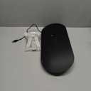 TSJ OFFICE Glass Desktop Whiteboard - 17 X 7 Inches Small Dry Erase Board with Blue Light, Glass White Board Surface Notepad with 1 Drawer, Desk Organizers for Office, Home, School Supplies (Black)