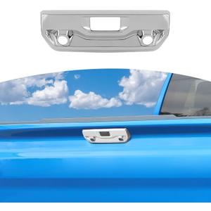 for Silverado Tailgate Handle Trim Cover Chrome for Chevrolet Silverado2019 Up for GMC Sierra 2019 Up Chrome Exterior Accessories