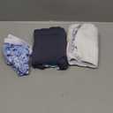 Hanes Brief Underwear, Stretch Cotton Panties for Girls, Assorted, 12-Pack (14, White, Purple, Blue, Grey, Floral Print, Dot Print, Tie-dye Print)