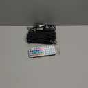 Brizled Color Changing String Lights, 33ft 100 LED Red Mini Lights with Remote, Dimmable RGB Lights String Clear Wire, Indoor USB Twinkle Light for Christmas Halloween Year-Round Decor