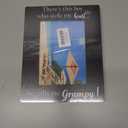 2 x Beliran Grampy Gifts Picture Frame 5x7, Grampys Photo Frame, Christmas Birthday Gifts for Grampys Grandpa from Grandson, He Calls Me Grampy Black Wooden Picture Photo Frames for Desk Home Room Decor