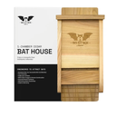 BIGBATBOX - Complete Bat House for Outdoors - Clean Backyard from Mosquitoes - No Interior Paint - One-Chamber Design - Easy to Hang - Bat Houses for Outdoors