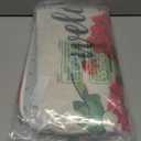 Doormat Welcome Spring Geranium Red Floral Flowers Funny Floor Mat Rug Non-Slip Entrance Indoor Outdoor Bathmat Kitchen Home Rugs Rubber 30 x 18 in