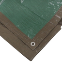 Erickson 12'x16' Reversible Mid Grade Poly Tarp Brown/Green