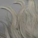 REECHO Human Hair Toppers for Women Real Human Thick Hair Topper Invisible Wiglett for Daily Wear Adding Instant Volume, Gray (3.6x4.6")