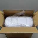 Bathroom Trash Can with Lid, Vacuum Adsorption Small Garbage Can 3.2 Gallon Press Top Lid Trash Bin with Legs Waterproof Waste Basket for Bathroom Bedroom Office Home RV (White)