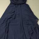 Women's 2026 Spring Formal Evening Gown Elegant Long Prom Dress Wedding Guest Party Cocktail Bridesmaid Maxi Dress (Medium, #0 Navy Blue)