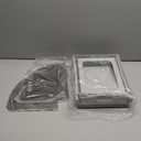 Plastic Inclined Steps Assist in Using Various Sizes of cat Litter Boxes. Plastic Large cat Litter Boxes Inclined Steps are Non StickHeight AdjustableEasy to Clean (Gray Small)