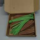 Yookeer 4 Pcs Easter Carrot Decor Rattan Rustic Brown Carrot Fake Faux Artificial Carrots Wooden for Spring Easter Baskets Filler Fireplace Tiered Tray Table Centerpiece for Farmhouse Home DIY Crafts