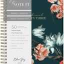 Blue Sky Life Note It 2023 Weekly and Monthly Planner Notes, 5.875" x 8.625", Clear Pocket Cover, Wirebound, Dania Dark (139478-23)