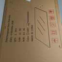 Office Chair Mat for Carpet & Hardwood, Upgraded 29" x 48" Dual Use Tempered Glass Chair Mat for Chair and Footrest Under Desk (Nature)