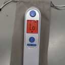 Ear Thermometer, Digital Ear Thermometer for Kids and Adults, High Accuracy Baby Thermometer with 1s Result, 3-Color Dispaly, 30 Memory Recall, with 21 Disposable Probe Covers (White)