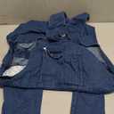 Ubon Denim Bib Overalls for Men Relaxed Fit Work Jeans Workwear, Size: 34W x 32L