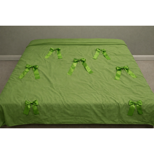 Green Background 94×64 with Satin Bows